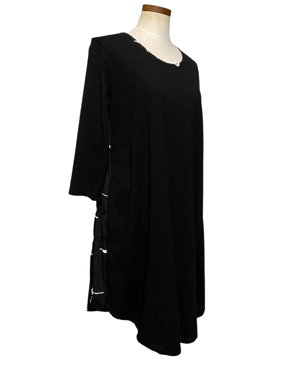 Snapdragon & Twig Mix Media Abstract Galaxy Dress S High End Boho Lagenlook - Picture 5 of 16